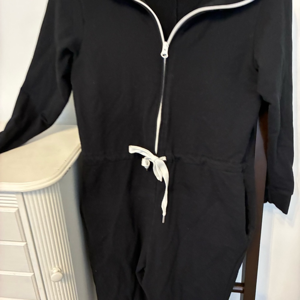 Smash + Tess Black Jumpsuit with White Accents - Picture 5 of 14